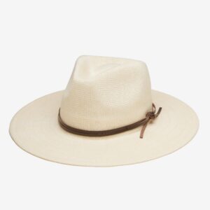 Packable Mesh Panama Hat - Ivory