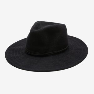 Mesh Panama Hat - Black