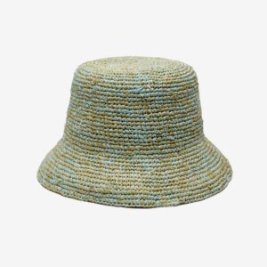 Orchid Clean Raffia Bucket Hat - Mint