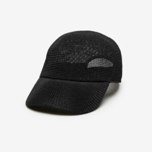 Zinnia Everyday Casual Cap Crafted in Mesh - Black