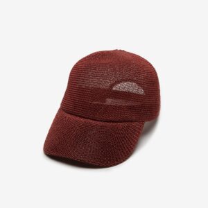 Indigo Packable Casual Cap Crafted in Mesh - Wine